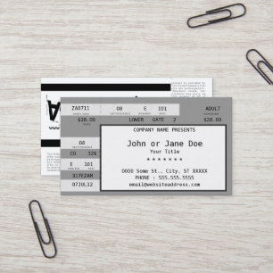 concert ticket