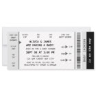 Concert Ticket Music Gig Unique Fun Baby Shower