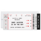 Concert Ticket Unique Funny Pregnancy Announcement