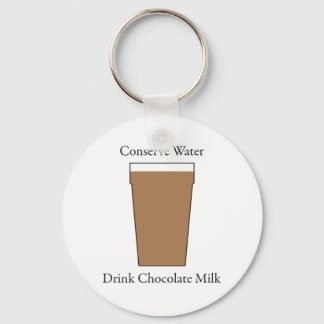Concerve Water Drink Chocolate Milk Key Ring