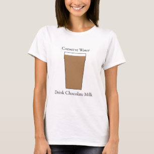 Concerve Water Drink Chocolate Milk T-Shirt