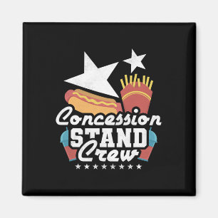 Concession Stand Crew Magnet