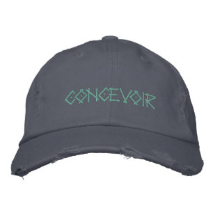 CONCEVOIR Distressed Hat