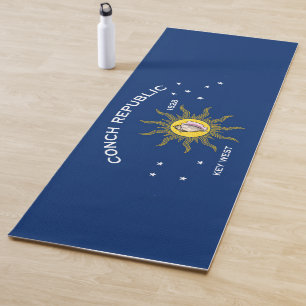 Conch Republic flag Yoga Mat