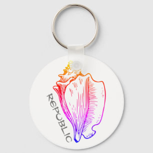 Conch Republic Keychain