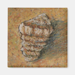 Conch Seashell Sand Beach Magnets