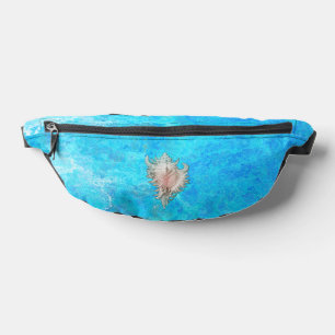 Conch Shell "Beach Life" Beach Journal Bum Bags