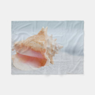 Conch Shell Fleece Blanket
