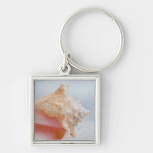 Conch Shell Florida Key Ring
