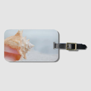 Conch Shell Florida Luggage Tag