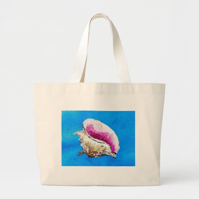 Conch Shell Jumbo Tote (Front)