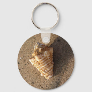 Conch Shell Keychain (Color)