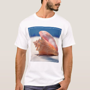 Conch Shell On Beach 2 T-Shirt
