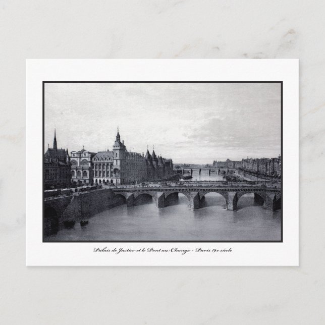 Conciergerie au 19e siècle - Paris Postcard (Front)