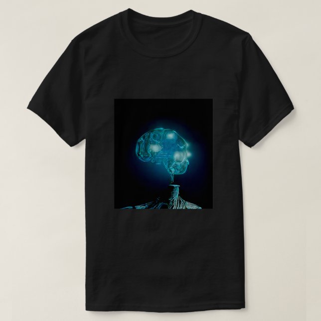 Conciousness AI Assisted Art T-Shirt (Design Front)