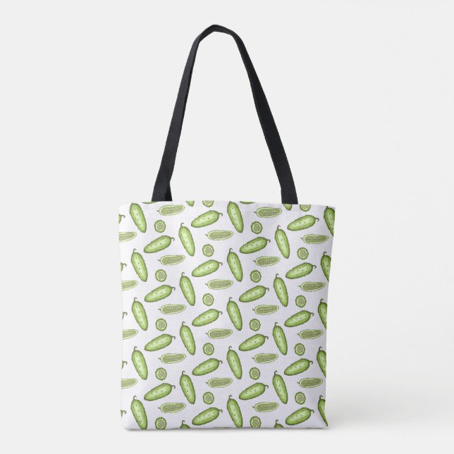Concombres Tote Bag (Back)