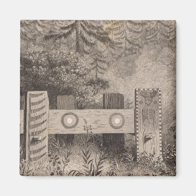 Concomely's Tomb, Astoria, Oregon Magnet (Front)