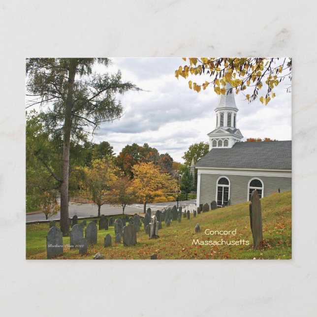 Concord Centre Postcard (Front)