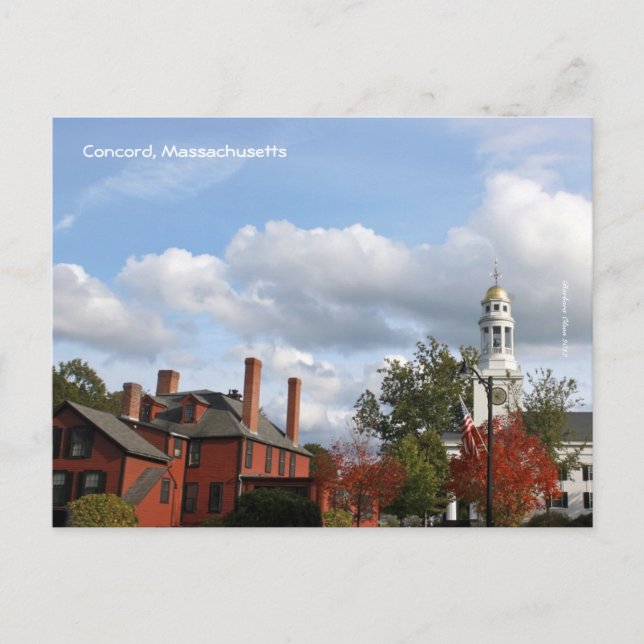 Concord Centre Postcard (Front)
