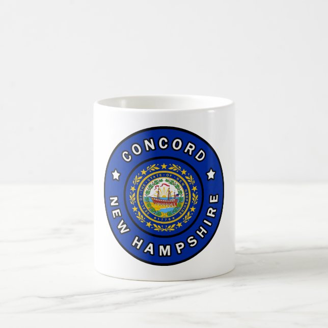 Concord New Hampshire Coffee Mug (Center)