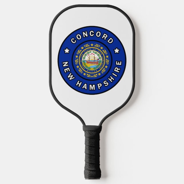 Concord New Hampshire Pickleball Paddle (Front)
