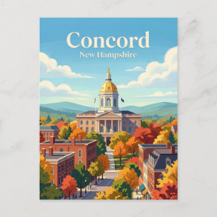 Concord, New Hampshire Postcard