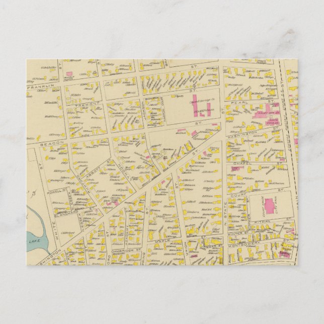 Concord, Ward 4 Postcard (Front)