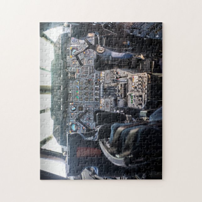 Concorde Flight Deck Jigsaw Puzzle (Vertical)