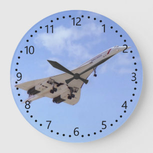Concorde G-BOAF Large Clock