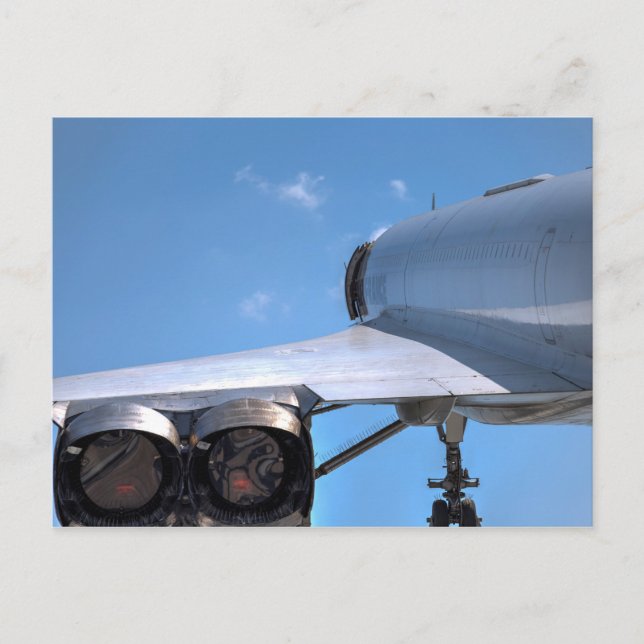 Concorde Power Postcard (Front)