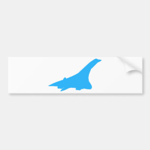 Concorde Supersonic Passenger Jetliner Bumper Sticker