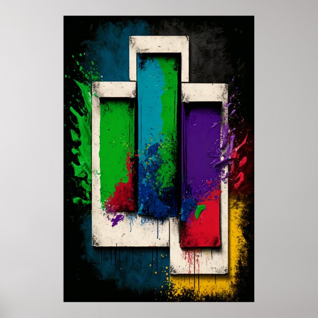 Concrete block   poster (Front)