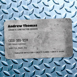 Concrete Business Card