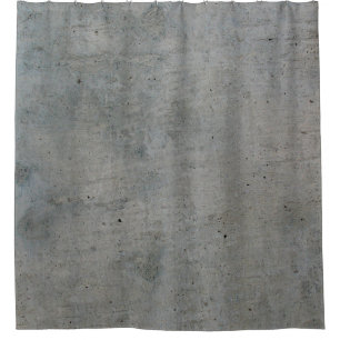 Concrete cement wall grey texture shower curtain