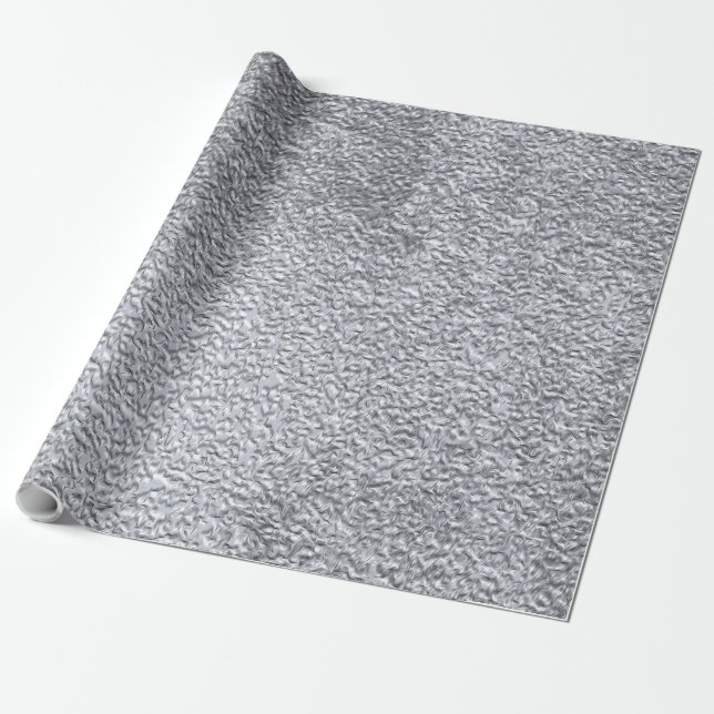Concrete dark grey Stone Wall Texture Pattern Wrapping Paper (Unrolled)
