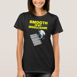 Concrete Finisher Art Men Dad Smooth Concrete Fini T-Shirt