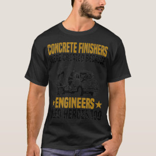 Concrete Finisher Construction Laborer Worker T-Shirt