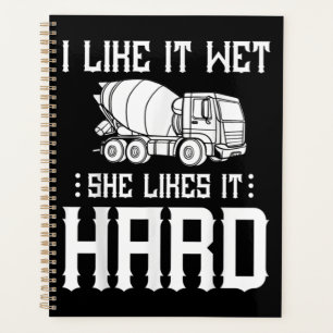 Concrete Finisher Worker Cement Mixer Truck Driver Planner