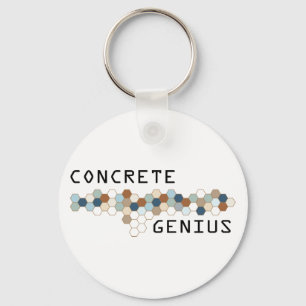 Concrete Genius Key Ring