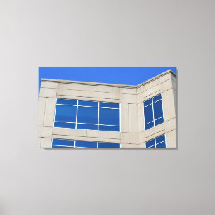 Concrete & Glass Canvas Print