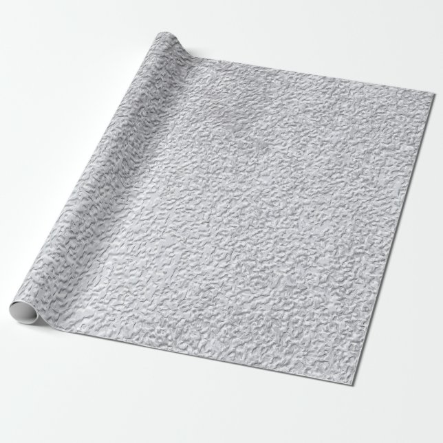Concrete grey Stone Wall Texture Pattern Wrapping Paper (Unrolled)