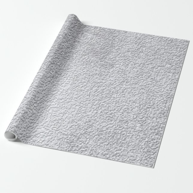 Concrete grey Stone Wall Texture Pattern Wrapping Paper (Unrolled)