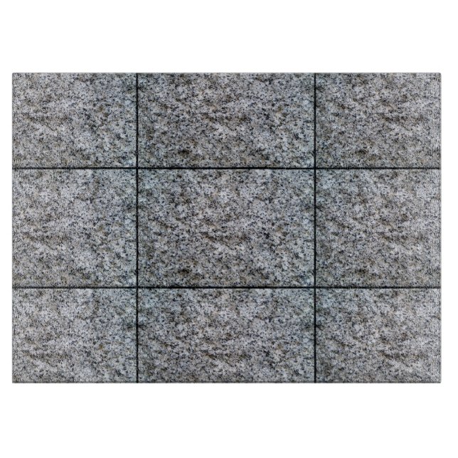 CONCRETE IN THE SECOND DEGREE: THE GRANITE WALL! CUTTING BOARD (Front)