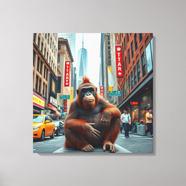 Concrete Jungle  Canvas Print (Front)