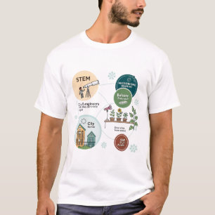 Concrete Jungle Kings – STEM Humour for Niche Expe T-Shirt