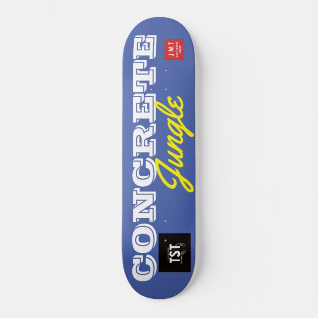 CONCRETE JUNGLE SKATEBOARDS / JMT SKATEBOARDS (Front)