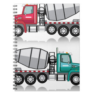 Concrete mixer Truck Notebook