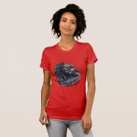 Concrete Rebel Pitbull Graffiti T-Shirt