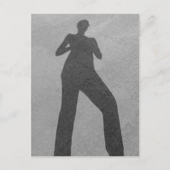 Concrete Shadow by Leslie Peppers Postcard (Front)