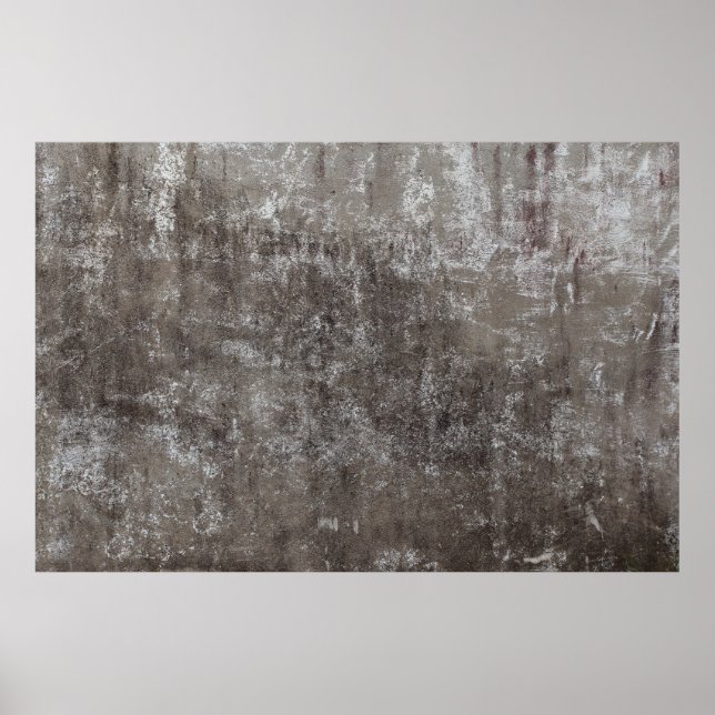 Concrete wall weathered poster (Front)